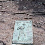 100_4328_c Trail Plaque on the AT.