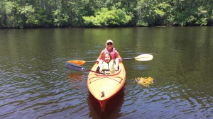 Fun Kayaking with the kids