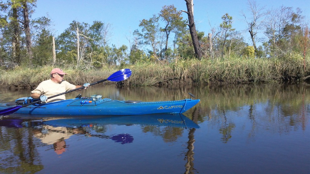 Kayaking Eagle Island