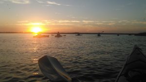 Sunset at the Basin